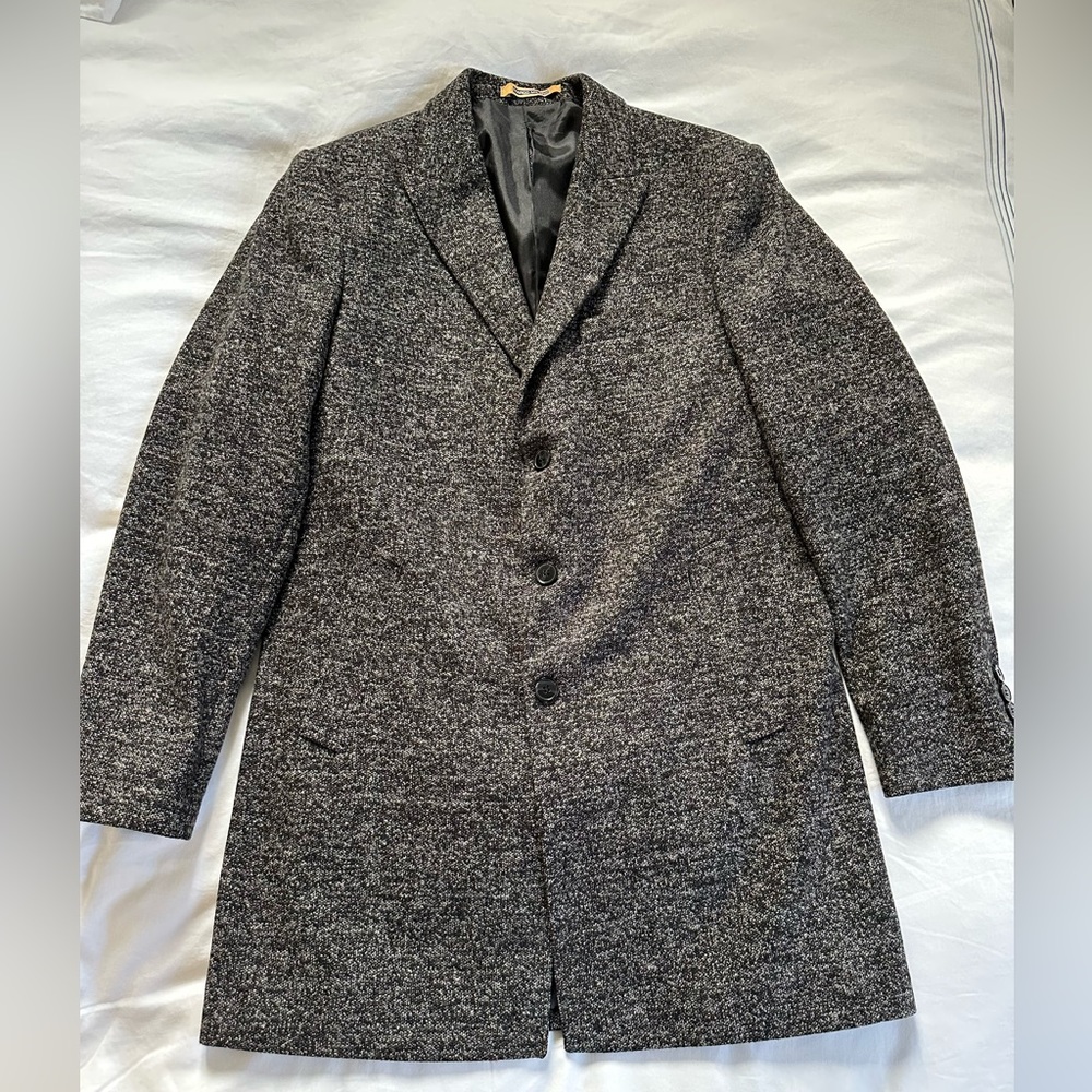 Marco Milano Men’s dark Grey pea coat
